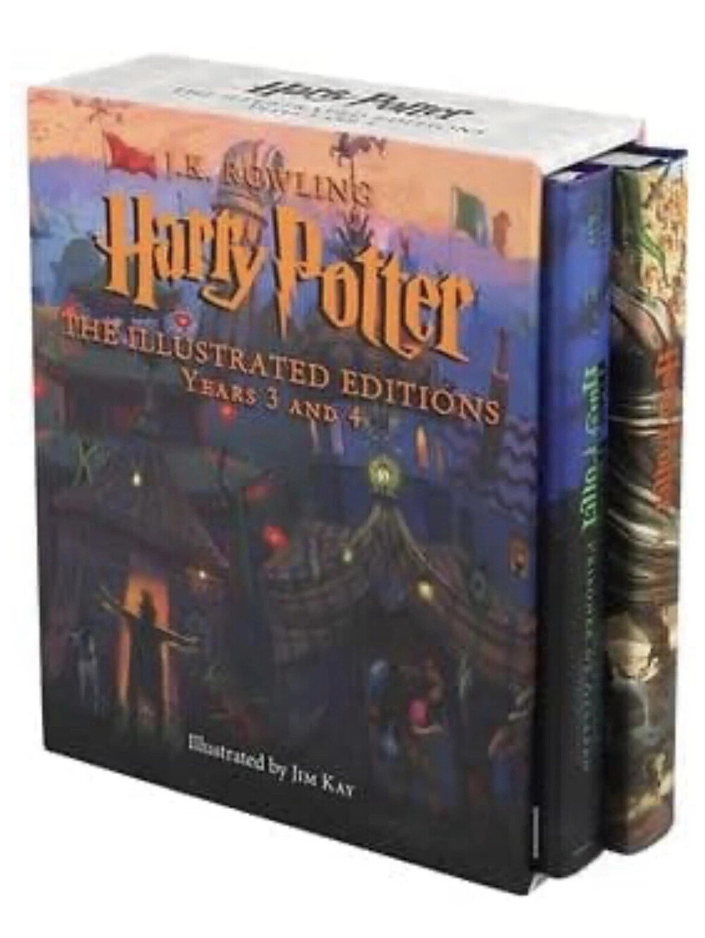 Harry Potter Illustrated Editions Box Set Years 3 and 4 Jim Kay New Sealed